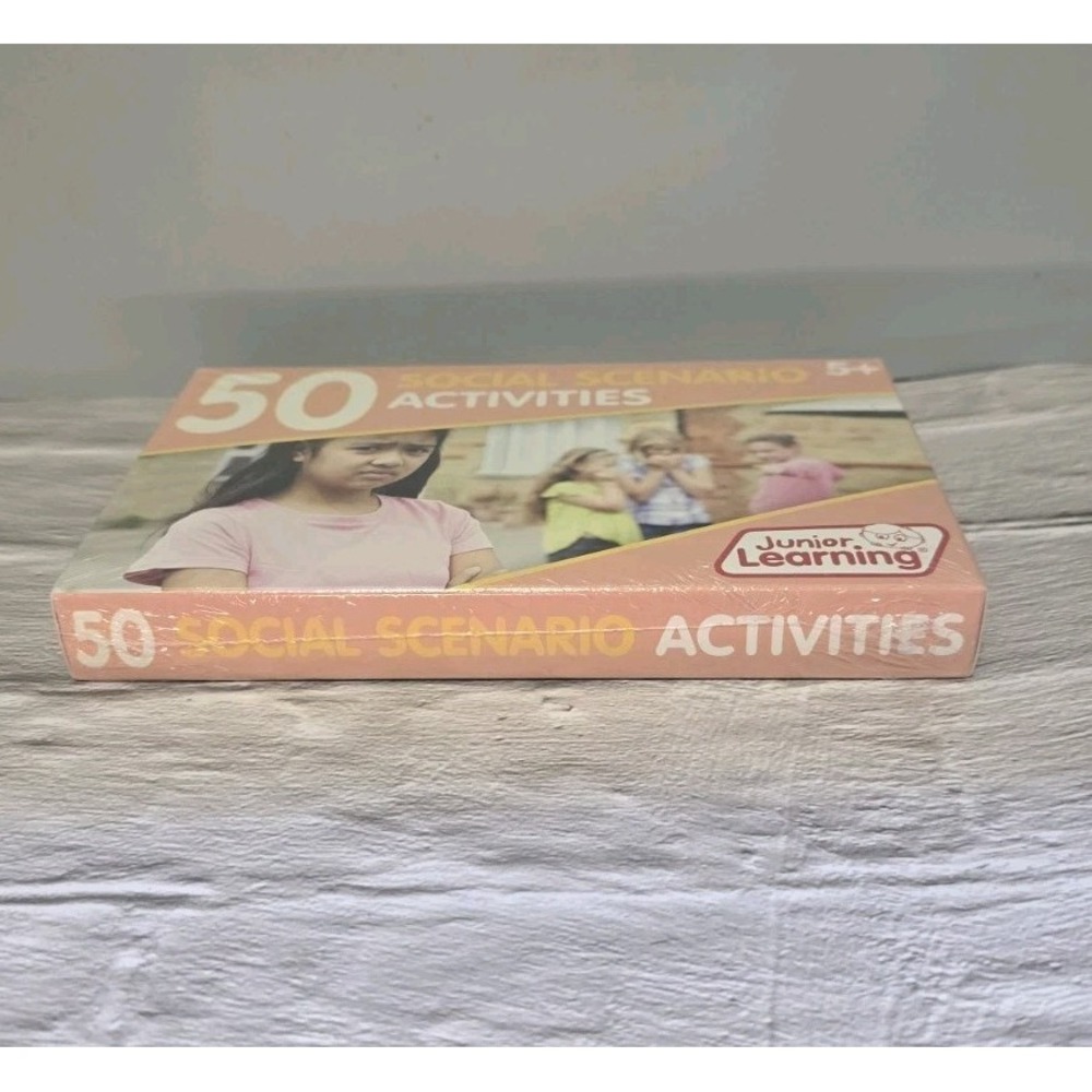 Junior Learning Social Scenario Activities 50 Double-sided Flash Cards - Picture 5 of 5
